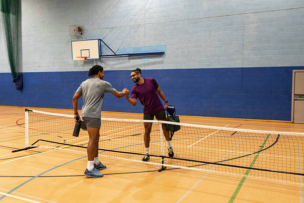 istock Sportsmanship After a Pickleball Match 2210353785