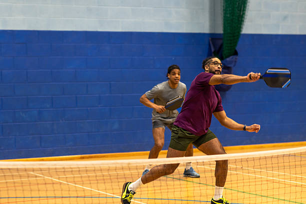 istock Doubles Team on the Court 2210353856