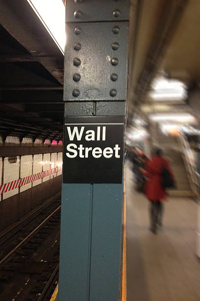 istock Subway at Wall Street Station New York 2210362100