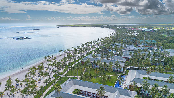 istock Aerial view of Bavaro Beach 2210363389