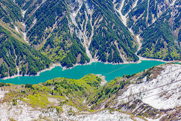 View from Daikanbo on the Tateyama Kurobe Alpine Route