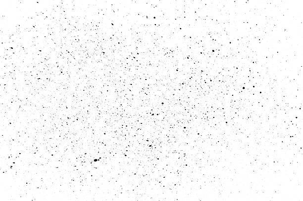 istock Splashes and drops of dirt. Spots and dots grunge texture isolated. 2210371332