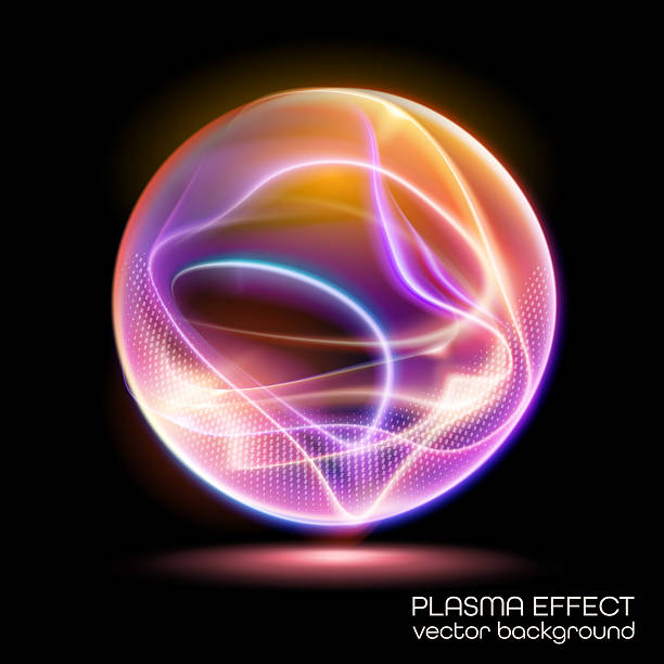 istock Modern vector background with neon swirls. Cyberspace, digital technology and futuristic style image. 2210391871