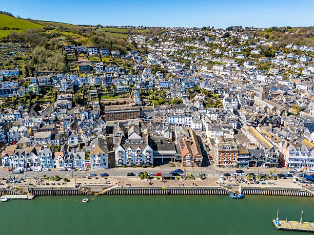 istock View over Dartmouth town and quay 2210395118