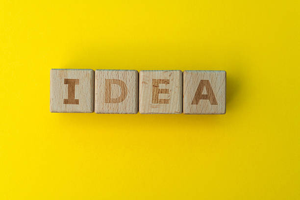 istock Wooden blocks with word idea 2210401848