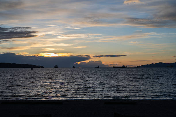 Vancouver English Bay sunset