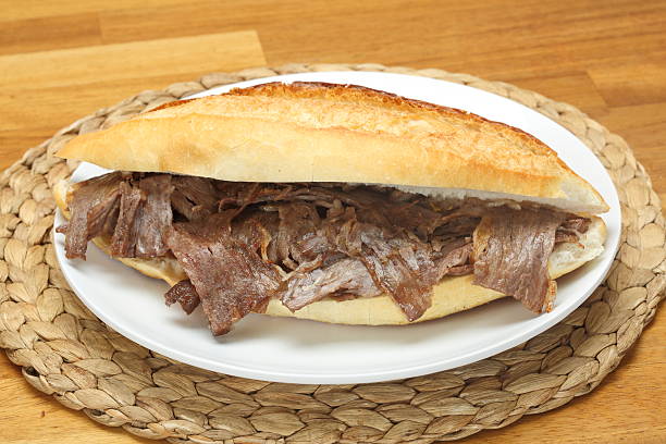 istock meat doner in bread, traditional turkish leaf meat doner 2210409913