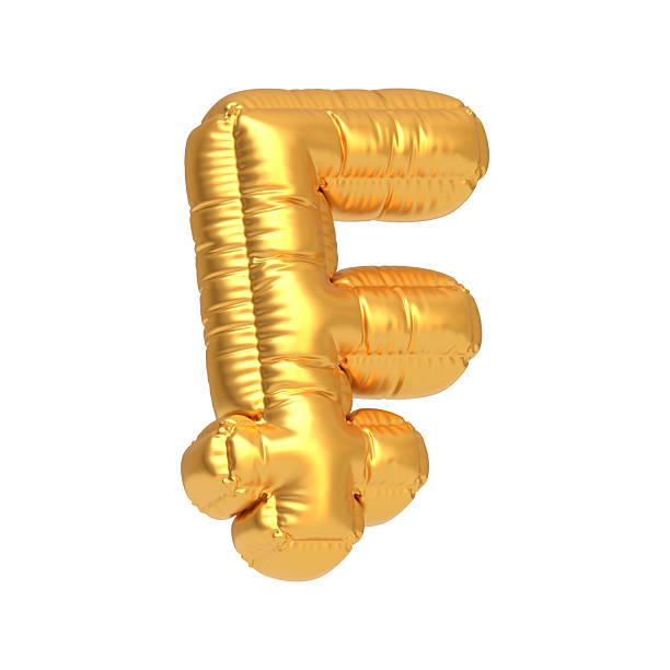 istock Golden Franc Currency Symbol on White Background 2210412193