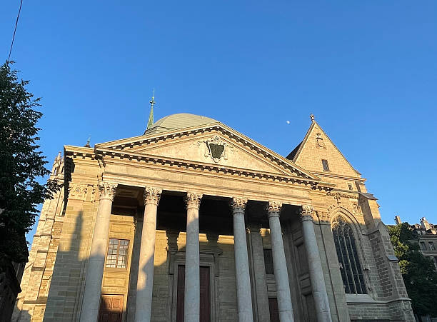 istock Saint Pierre cathedral in Geneva, Switzerland 2210427576