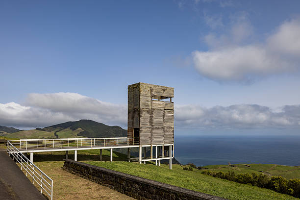 Photo of the Azores coast in the Pico Island in Azores, Portugal.