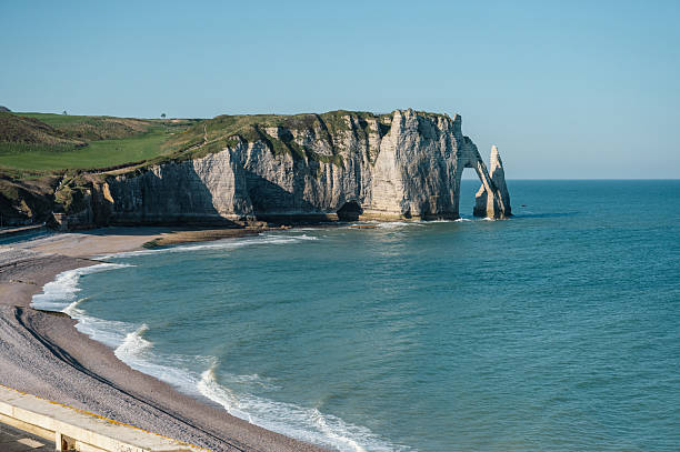 istock Cliffs and Waters of Etretat 2210442986