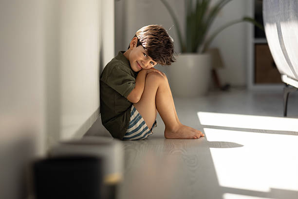 istock Portrait of little boy looking at camera 2210451957