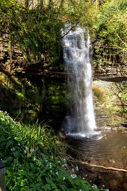 istock Waterfall mountain in Ireland, Glencar stream 2210459192