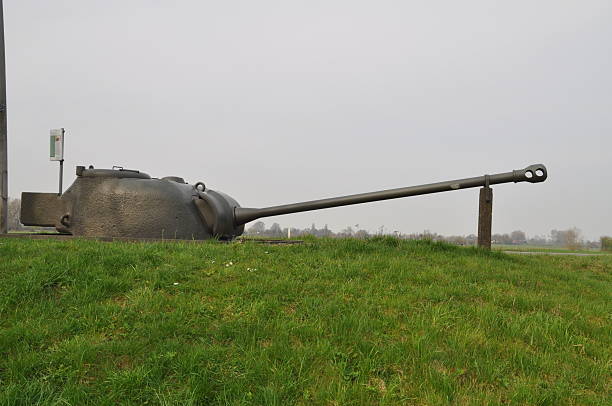 istock Sherman tank turret at former IJssel line 2210460106