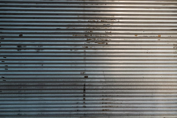 istock Metal Store Door texture 2210462407