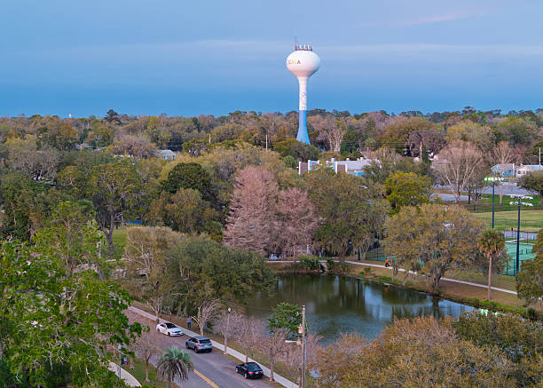 istock Ocala, Florida Lake and Water Tower 2210470239