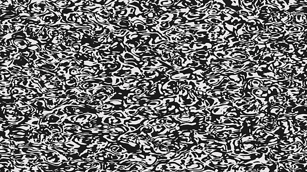 Abstract black and white texture background resembling ink in water or marble patterns. Fluid and dynamic design ideal for textile prints, wallpapers, packaging, and digital art projects.