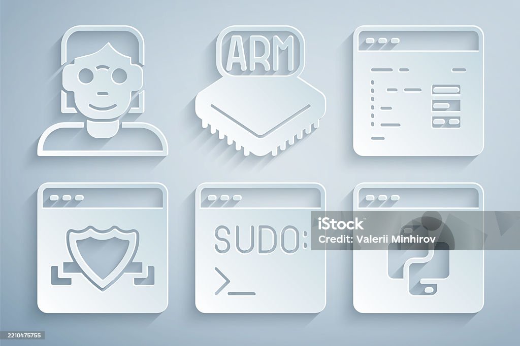 Set Code Terminal Software Browser With Shield Python Programming ...