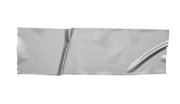 istock Gray adhesive sticky tape isolated on white background 2210476855