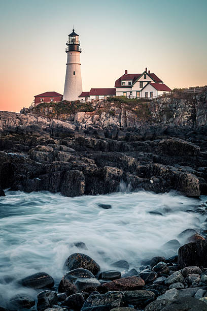 A Warm Cape Elizabeth at Sunset
