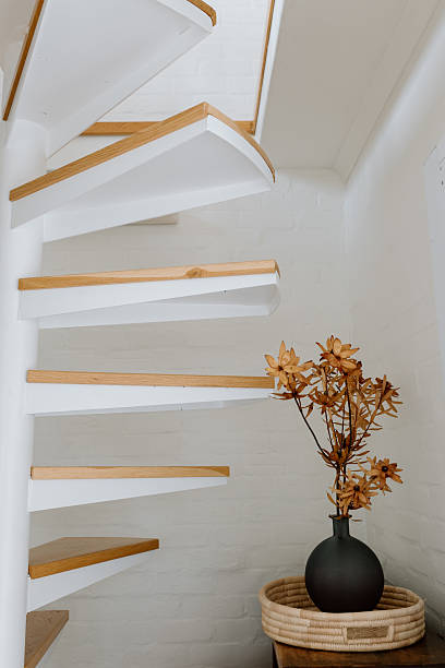 istock Holiday home staircase autumn colours 2210488468