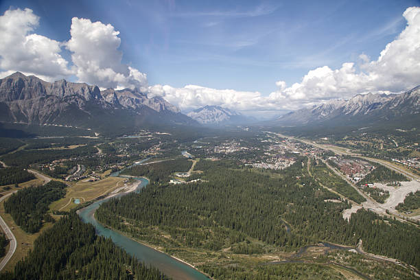 Flight to Mt Assiniboine