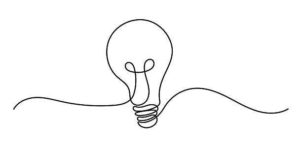 31,300+ Line Drawing Lightbulb Stock Illustrations, Royalty-Free