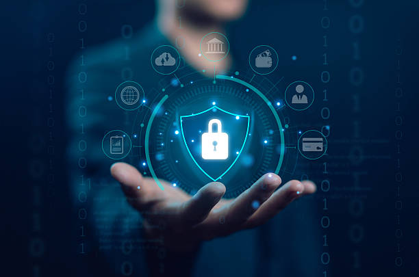 istock concept of secure privacy data, protect cybercrime attacks. security of information servers 2210497779