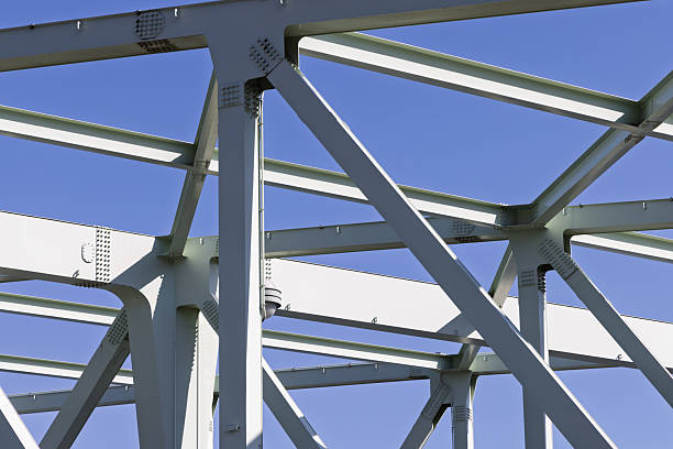 istock The geometric patterns created by the steel superstructure of the bridge 2210497788