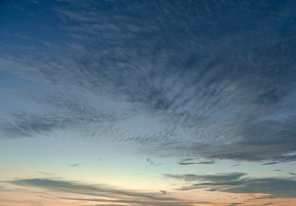 istock Red sunset glow in the sky 2210507941