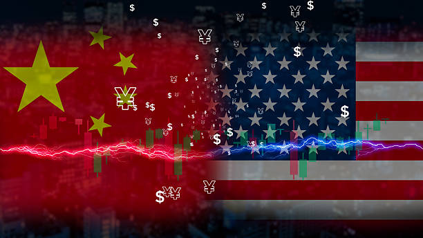 Technology and finance themed US-China rivalry