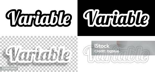 Variable Design Background Variable Text For Design Blank White And Black Backgrounds Line Text ...