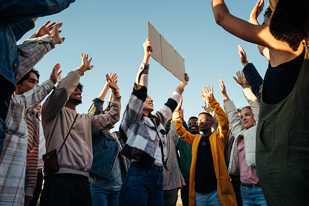 istock Together for humanity: a stand for justice and dignity 2210517670