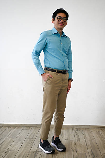 Portrait, Asian people,  full length.