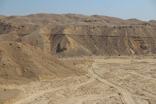 istock Desert scenery on the road trip from Hurghada to Cairo 2210524324