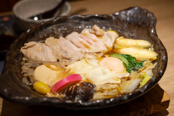 istock Japanese Sukiyaki served in bowl 2210524733