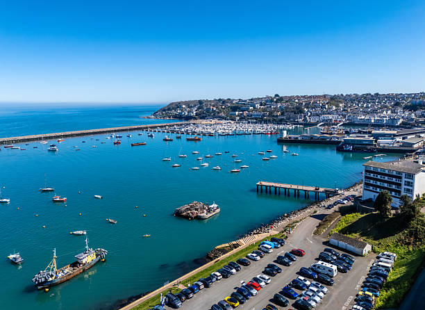 istock Boats in Brixham Harbour 2210525621