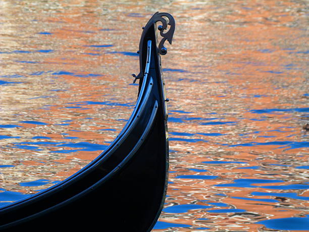istock Gondola and reflections on a canal, Venice 2210529683