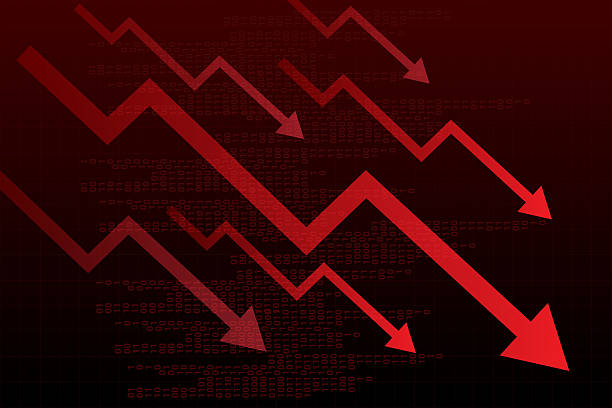 Market Contraction Vector 60+ Economic Contraction Graph Stock Photos, Pictures & Royalty-Free ...