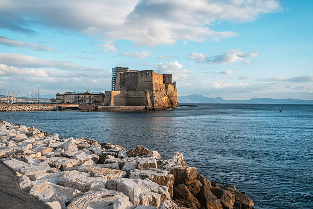 Castel dell'Ovo in Naples. Italy