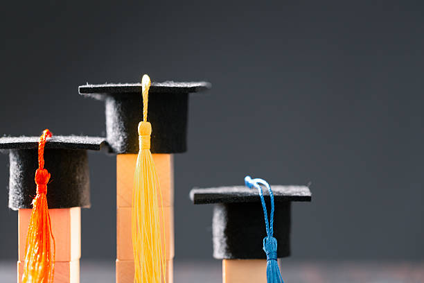 istock Concept education is business scholarship essential idea globalization, mortarboard students learn and study in universities and colleges master knowledge save involves financial management diploma 2210575648