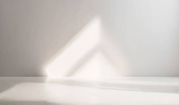 istock Original background image of an empty room in gray-beige tones for a presentation or creative work. 2210576008