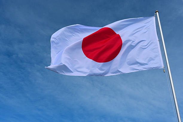 istock flag of Japan 2210590835