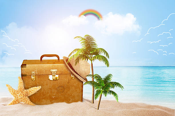 Cool Summer Background, cold pictures, beach, summer vacation Background