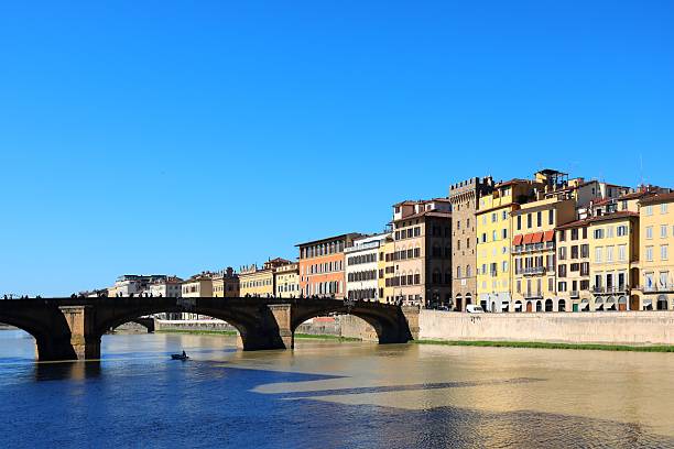 istock Bridge called SANTA TRINITA BRIDGE and the Arno river 2210603288