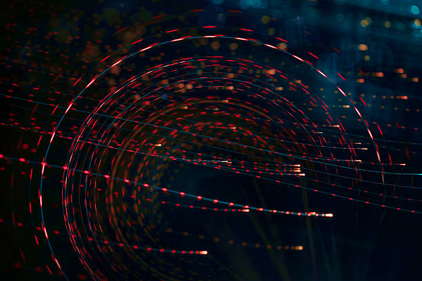 istock A swirl of colorful light trails abstract background 2210610101