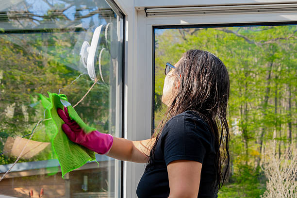 istock The modern housewife uses gadgets for cleaning. 2210625937