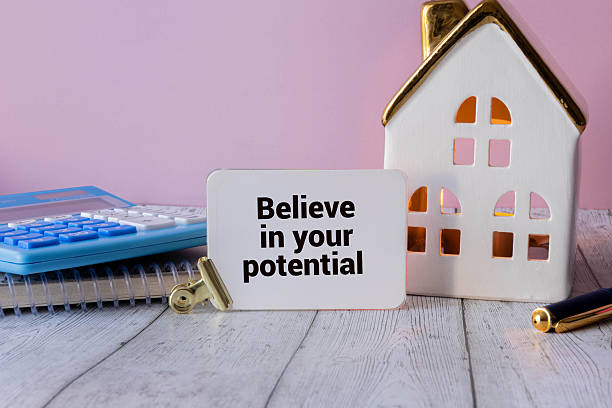 istock Business concept. Notebook with text Believe in your potential 2210631961