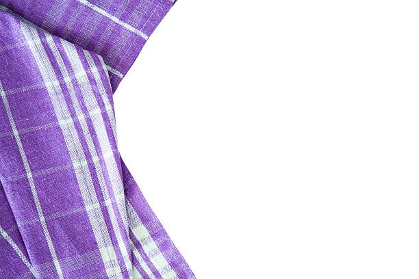 purple napkin for banner copy space