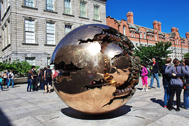 Dublin, Ireland - 03 Aug 2013: Trinity College in Dublin, Ireland
